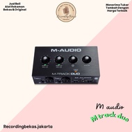 Soundcard m audio m track duo