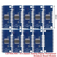 4-15Pcs CD74HC4067 74HC4067 CMOS 16-Channel Way ADC Analog Digital Multiplexer High-speed Breakout B