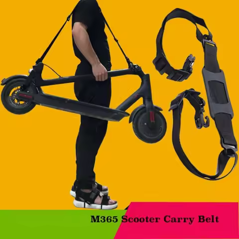 1pc Scooter Shoulder Straps Belt Skateboard Hand Carrying Handle Belt Webbing For M365 Scooter Skate