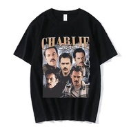 Vintage Women T-shirts Team Charlie Swan T  Billy Burke Graphic Print Tshirts Men Short Sleeve Oversized Tee Shirt 80146