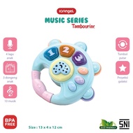 IQ Angel Tambourine Toys - Blue