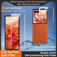 Imak Motorola Moto Razr 60 Razr60 5G Full Cover Screen Protector Inner+ Outer Screen Soft Clear Hydr
