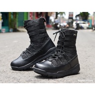 HITAM Combat BOOTS BLACKWATER BOOTS (STRIPE) - BLACK