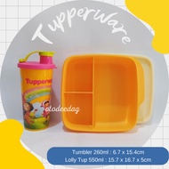 Tupperware Lunch Box Set Children's Lunch Box Lolly Tup Fun Tumbler Drink AF