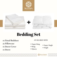 Combo Bedding Set hotel set cadar Sultera bedsheet set Hotel Bedsheet and Duvet Sultera Exclusive CO