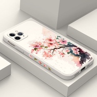 Peach Blossom Phone Case For iPhone 17 Air 16 Plus 16E Pro Max 4G 5G Fashion Cover