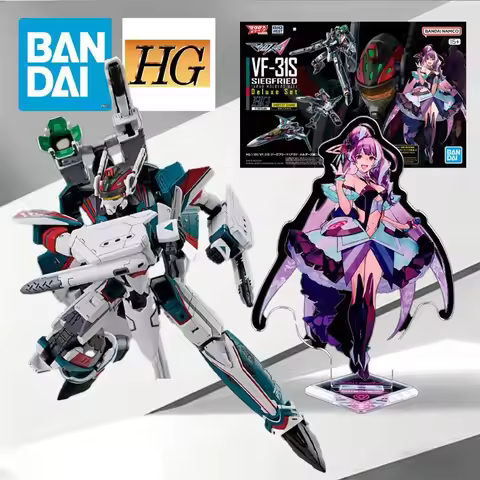 Macross Delta HG VF-31S Siegfried Arad Meldar Custom Model Kit Normal Deluxe Version Transformable M