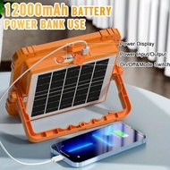 288 LED 8000W Portable LED Work Light USB Rechargeable Solar Work Lights COB Floodlight Magnetic Lan