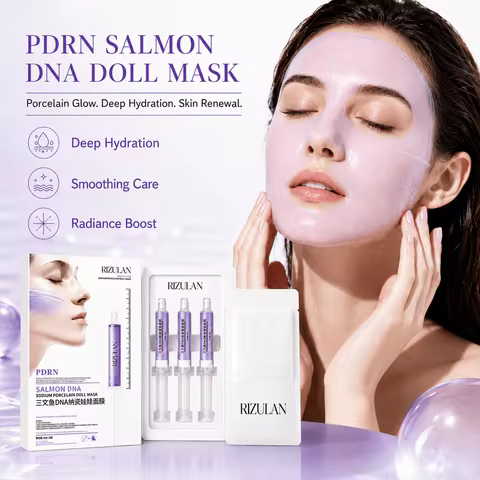 Carbonic Bubble Facial Mask Collection, PDRN Salmon DNA Oxygen Glow Collagen Elastin, Hydrating Smoo