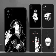 Redmi Note 10 Pro Max Note 10S 10T Note 11E 11 Pro Plus Anime Naruto Soft Tpu Shockproof Casing Case