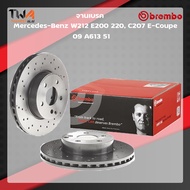 Brembo จานเบรคหน้า UV coated Mercedes-Benz W212 E200 220 C207 E-Coupe 09 A613 51