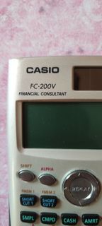 Casio FC-200V Financial Consultant Calculator