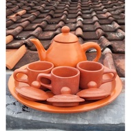 CLAY POCI SET TEAPOT SET POLOS