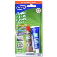 V-Tech VT-140 Rapid Steel 4 Minutes Epoxy - 56.8g (2oz)