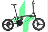 ( 重量 6.6kg ) 2026 RUHM 5DII 7速桶軸油剎碳纖維三折叠車  送前後蛙燈叮叮