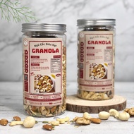 Granola Cao Cấp Siêu Hạt Meganuts nhiều hạt ít yến mạch - Granola mix full hạt ăn kiêng nướng mật on