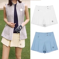Southcape spring and summer Korean version of golf women's moisture-absorbing quick-drying loose all-match pleated skirt shorts FootJoy DESCENTE Honma Titleist Scotty Cameron1►►