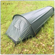 Eigell Waterproof Camping Tent 1 Person Sleep Bag Outdoor Backpacking Beach Shelter