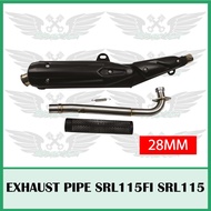 Exhaust Pipe SRL115 FI Lagenda115 FI Espada 28mm Ekzos