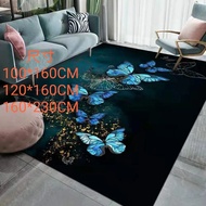 3D Carpet Floor Mat Nordic ins Style Large Living Room Sofa Coffee Table Bedroom Geometric Simple ca