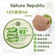 現貨💕 Nature Republic 92% Aloe Soothing Gel 蘆薈啫喱 - 韓國直送