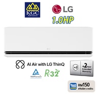 (Free Shipping) LG 1HP / 1.5HP / 2HP / 2.5HP DUALCOOL Inverter AI Air Conditioner with Soft Air Mode