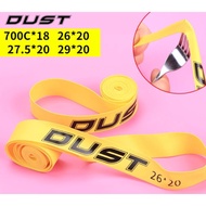 DUST Bike Rubber Rim Tapes Wheel Spoke Inner Tube Protector 26" 27.5'' 29'' 700cc /Bicycle Inner Tub