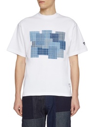 FDMTL EMBROIDERED BORO COTTON T-SHIRT