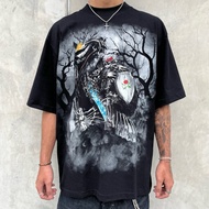 SKULL KNIGHT BASEBALL TEE BY ASASHI