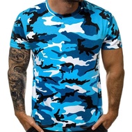 Mens 6-pack Abdominal Muscle T-shirt 3D Printed Short Sleeved Fitness Running Sports Casual Loose Sh