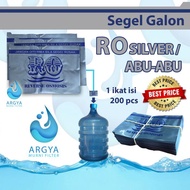 PROMO TERBATAS SEGEL GALON RO / SEGEL PLASTIK GALON RO SILVER (ABU-ABU) | READY