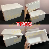 TP305【Ready stock 】Polystyrene Foam Box /fish box/ ice box/ gabus 保丽龙 betta fish / frozen food