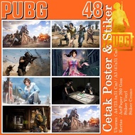 PUBG Poster Sticker | War War War War | War War War | Mobile Mobile Mobile | Game Game | Games Games