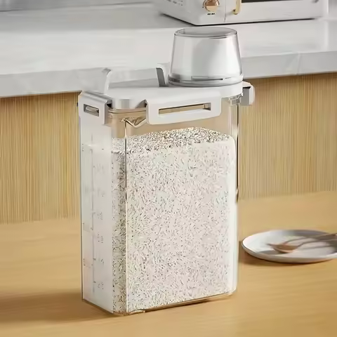 Dog Food Container Sealed Dog Food Storage Box with Lid - Moisture & Leak-proof, Ideal for Dog Food,