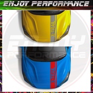 Car Bonnet Stickers  Nissan X-Trail T31 T30 Racing Sport Hood Stripe Styling Decoration Auto Accesso