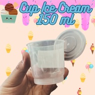(25 Pcs) CUP 150 ML CUP ES KRIM CUP PUDDING CUP ICE CREAM CUP SAUS CUP SELAI CUP 150ML CUP CONTAINER