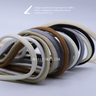 6mm Flat White Shoelaces Suitable for ASCIS ASCIS Men Women Sneakers Beige Coffee Brown Gray Footbal