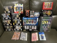 全新Bearbrick 100% 1.Star Wars 一番賞31-37 toy story3胡迪巴斯光年 Porter  last 賞black Spider-Man$550 5.鷹眼局長Aven