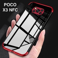 [ส่งจากไทย] เคสโทรศัพท์  Case POCO X3 NFC เคสใสขอบสี เคสกันกระแทก เคส Poco X3 NFC เคสนิ่ม TPU สวยและบาง