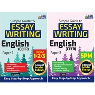 [ Ilmu Bakti ] Simple Guide To Essay Writing English CEFR Paper 2 Form 1.2.3 / SPM 2026 Buku Rujukan