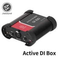 Jiasound Box Balanced Stage Noise Reduction DI BOX Converter DI100 Active Impedance Converter DI