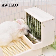 [AWHAO] Grass Stand Rabbit Hay Feeder, Cage Accessory, Hay Container, Rabbit Feeder, Rabbit Hay Cont