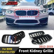 Bmw f30 front grill double line with M color