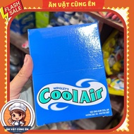 Box of 12 Blisters x 8v/blister Sing-Gum Gum Chewing Candy, CoolAir Mint Flavor, chewing Gum