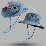 YENESTEE Grunge Cowgirl Hat, Comfortable Cute Grunge Cowboy Hat,  Soft Breathable Lightweight Hat Ac