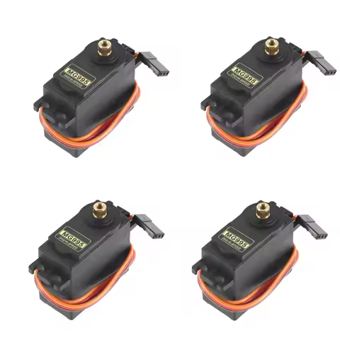 MG995 MG996R JR Steering Rotation Servo Motor 180 360 MG 996 High Speed Torque Metal Gear for RC Car