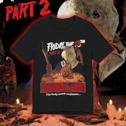 "Friday The 13th" Is The Perfect Choice for A Horror Movie T-shirt Party and A Gift for Movie Lovers