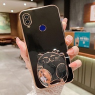 Vivo Y11 Y85 soft, shockproof cat-shaped case with stand vivo Y11 Y85