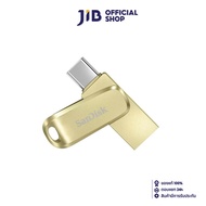 256 GB FLASH DRIVE (แฟลชไดร์ฟ) SANDISK ULTRA DUAL DRIVE LUXE USB TYPE-C (USB-C & USB-A) (GOLD) (SDDD