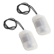 【WOES】2PCS Vibration Motors DC 12V 5000RPM Massager Vibrating Motor with Shell Motor